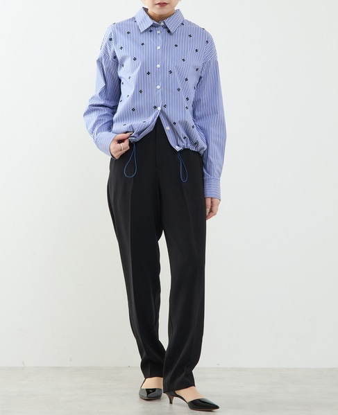 テーパードパンツ 詳細画像 ブラック 4