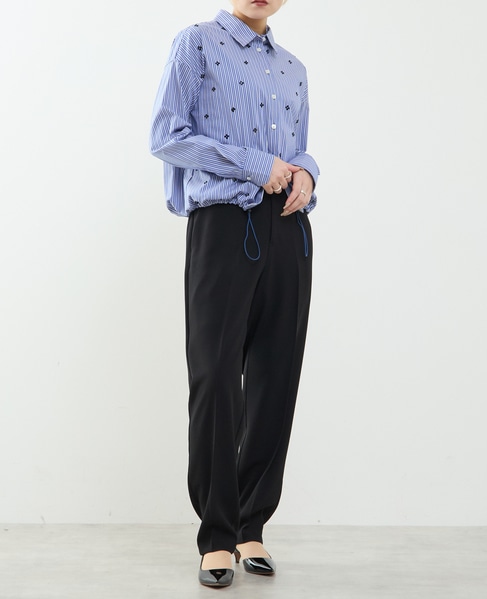 テーパードパンツ 詳細画像 ブラック 5