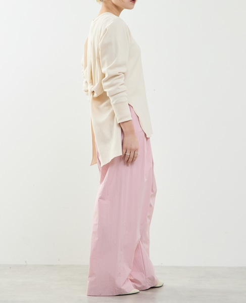 【A_/エース】タックギャザーパンツ 詳細画像 ピンク 6