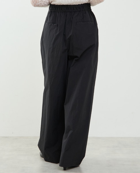 【A_/エース】タックギャザーパンツ 詳細画像 ブラック 3