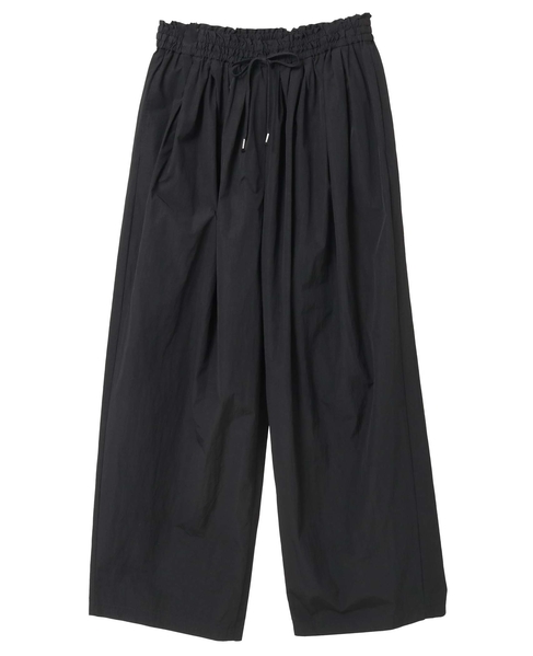 【A_/エース】タックギャザーパンツ 詳細画像 ブラック 9