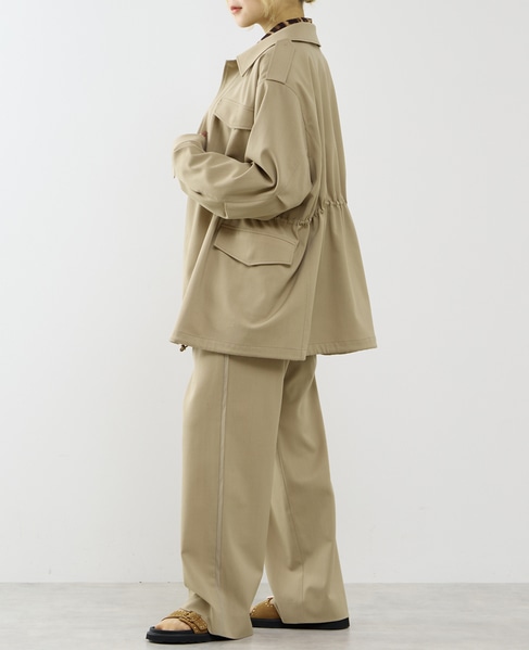 【A_/エース】≪防しわ・速乾≫サイドラインパンツ 詳細画像 キャメル 10