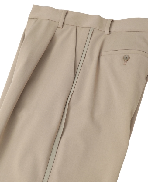 【A_/エース】≪防しわ・速乾≫サイドラインパンツ 詳細画像 キャメル 19