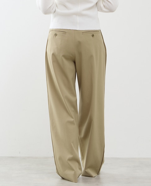 【A_/エース】≪防しわ・速乾≫サイドラインパンツ 詳細画像 キャメル 3