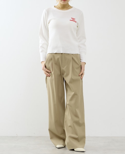 【A_/エース】≪防しわ・速乾≫サイドラインパンツ 詳細画像 キャメル 4