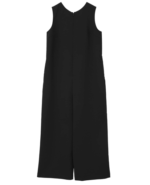 【A_/エース】ドライダブルクロス×レースオールインワン 詳細画像 ブラック 7