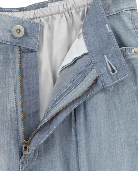 シアーデニムワイドパンツ 詳細画像 ケミカルウォッシュ 17