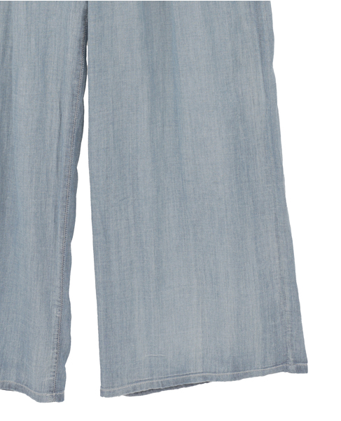 シアーデニムワイドパンツ 詳細画像 ケミカルウォッシュ 19