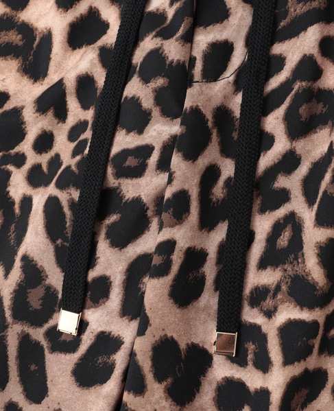 レオパード柄ALLゴムリラックスパンツ 詳細画像 レオパード 14