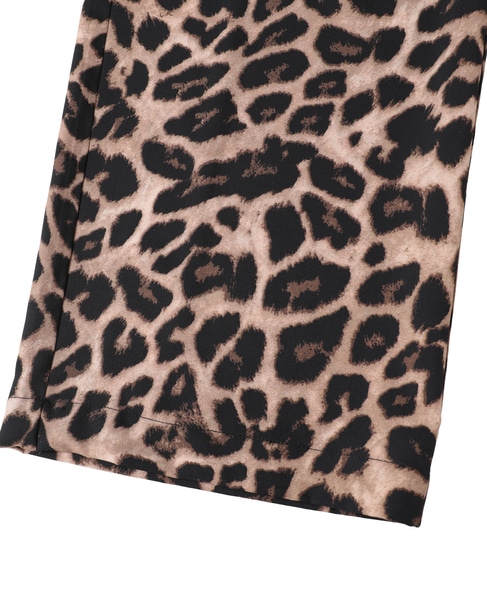 レオパード柄ALLゴムリラックスパンツ 詳細画像 レオパード 17