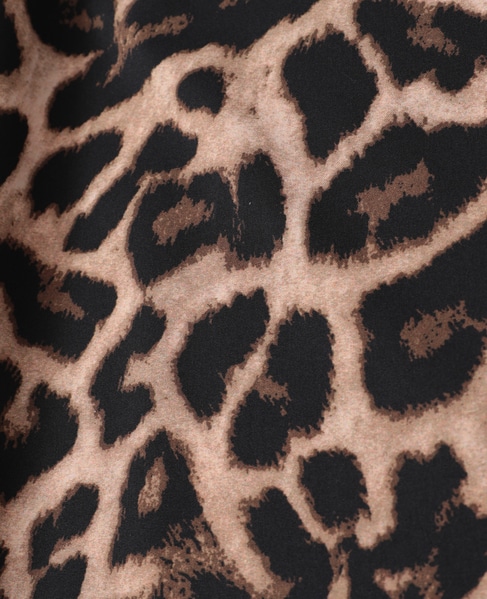 レオパード柄ALLゴムリラックスパンツ 詳細画像 レオパード 18