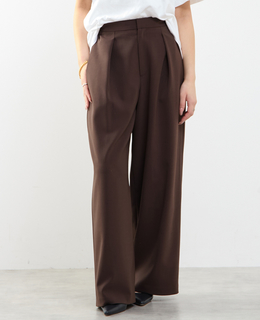 ≪高機能素材≫ワイドパンツ