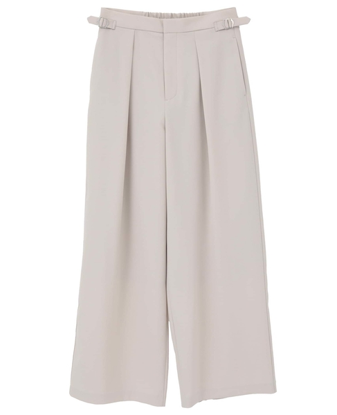 ≪高機能素材≫ワイドパンツ 詳細画像 グレイッシュベージュ 14