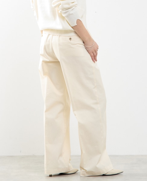 【A_/エース】ソフトラインチノパンツ 詳細画像 オフホワイト 2