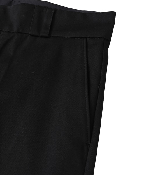 【A_/エース】ソフトラインチノパンツ 詳細画像 ブラック 5