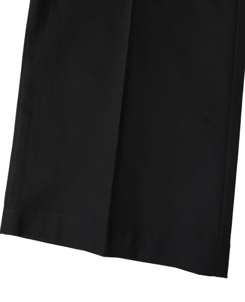 【A_/エース】ソフトラインチノパンツ 詳細画像 ブラック 7