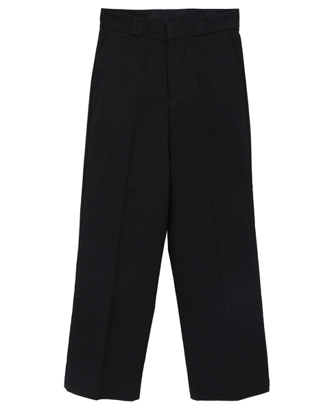 【A_/エース】ソフトラインチノパンツ 詳細画像 ブラック 9