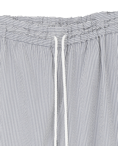 【A_/エース】ゴム仕様＆ドローコード付きリラックス ストライプパンツ 詳細画像 ネイビーストライプ 19