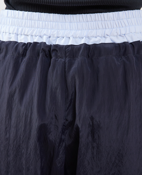 2枚穿いてる風イージーパンツ 詳細画像 ネイビー 16