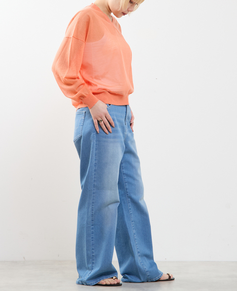 ストレッチワイドデニム 詳細画像 ブリーチ 10