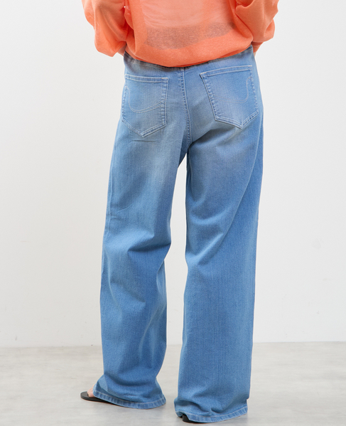 ストレッチワイドデニム 詳細画像 ブリーチ 5