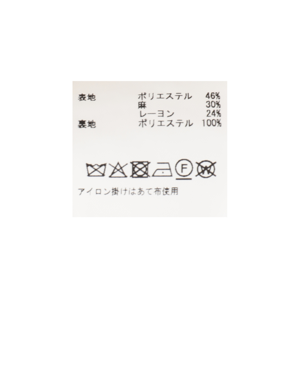 【A_ /エース】ダブルヘム 2タックパンツ 詳細画像 ブラック 11