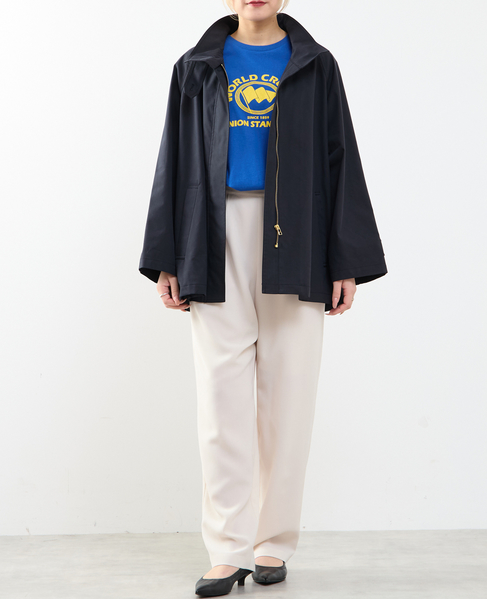 【A_/エース】ダブルクロステーパードパンツ 詳細画像 オフホワイト 12