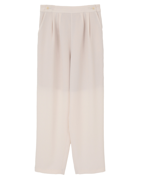 【A_/エース】ダブルクロステーパードパンツ 詳細画像 オフホワイト 15