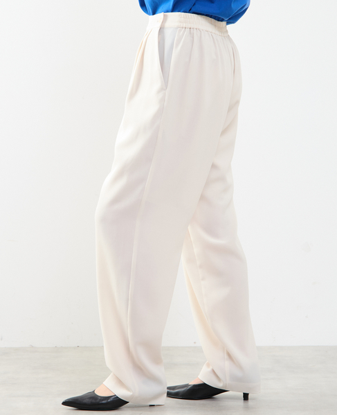 【A_/エース】ダブルクロステーパードパンツ 詳細画像 オフホワイト 2