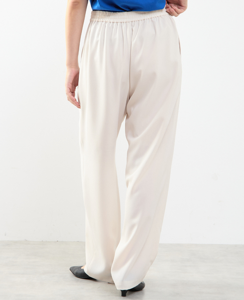 【A_/エース】ダブルクロステーパードパンツ 詳細画像 オフホワイト 4