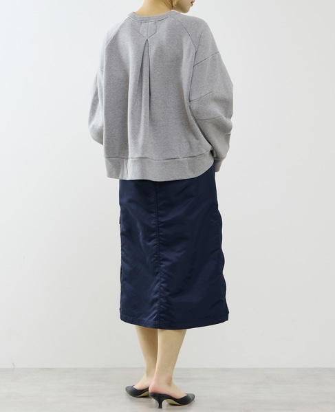 ≪撥水加工≫ミリタリーデザインサイドプリーツスカート 詳細画像 ネイビー 15