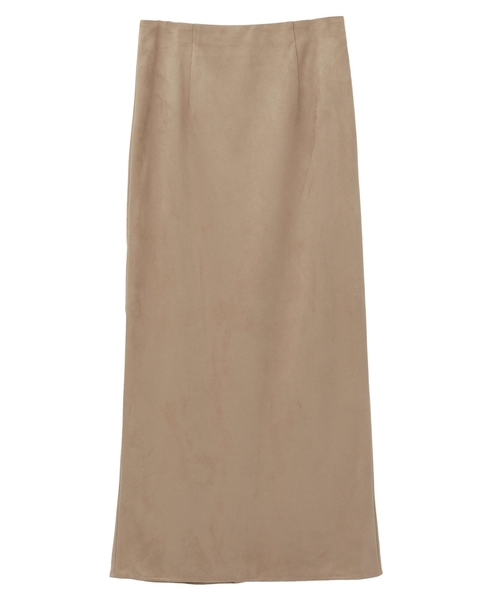 ウエストゴムIラインスカート 詳細画像 ベージュ 9