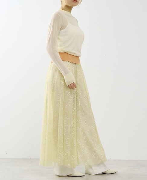 レーススカート 詳細画像 クリーム 5