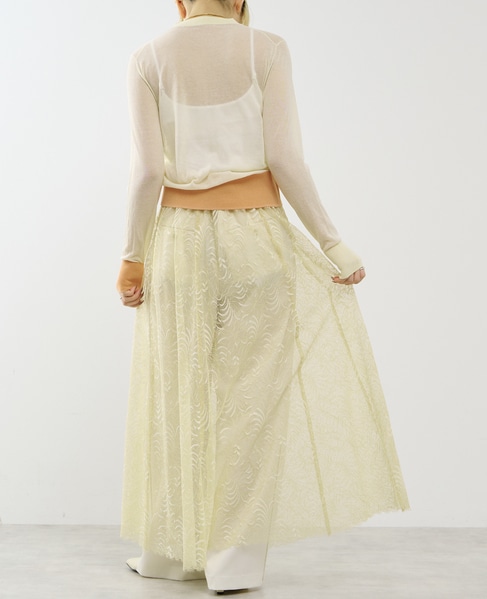 レーススカート 詳細画像 クリーム 7