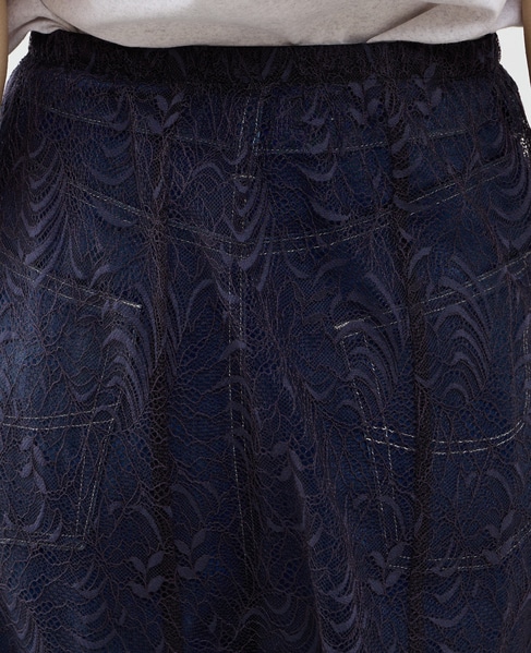 レーススカート 詳細画像 ネイビー 12