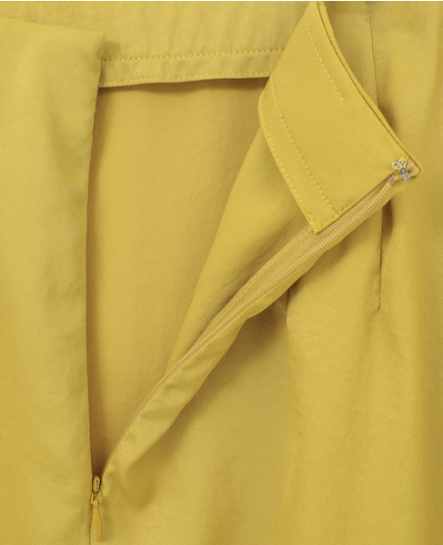 裾レースギャザースカート 詳細画像 イエロー 16