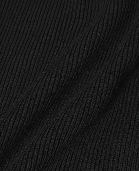 袖布帛ニットカーディガン 詳細画像 ブラック 14