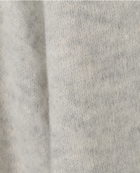 【A_/エース】アルパカ混クルーネックニット 詳細画像 杢グレー 13