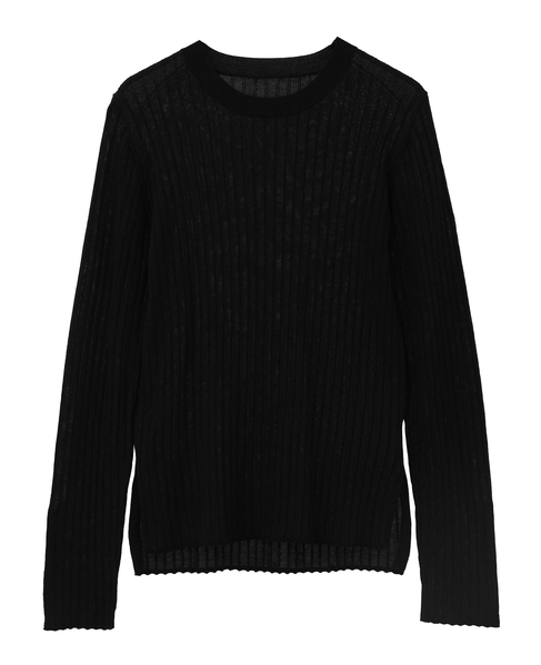 サイドスリットリプニット 詳細画像 ブラック 10