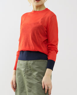 【A_/エース】ハイゲージニットプルオーバープルオーバー