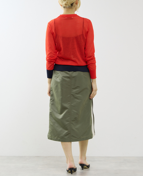 【A_/エース】ハイゲージニットプルオーバープルオーバー 詳細画像 レッド 8