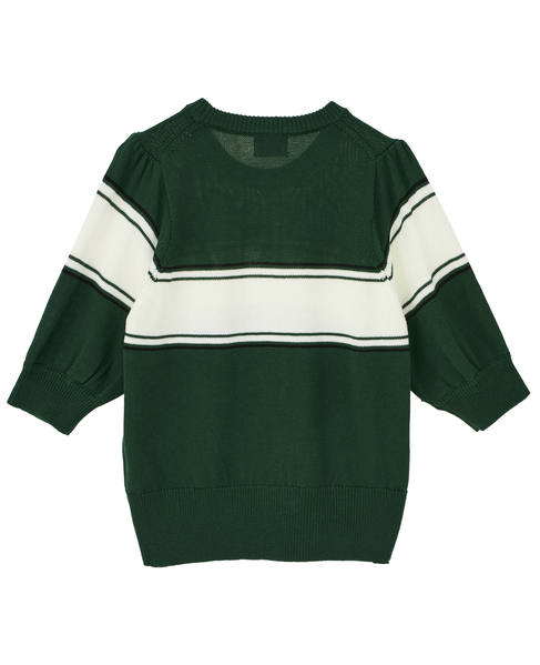 パフスリーブニット 詳細画像 グリーン 9