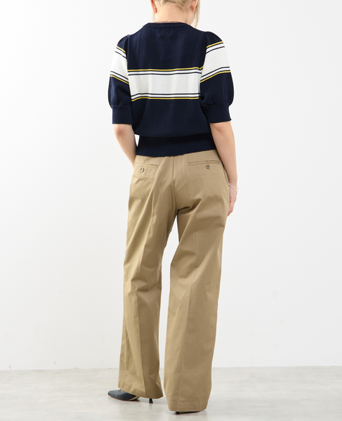 パフスリーブニット 詳細画像 ネイビー 6