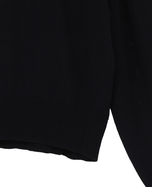 かぎ針刺繍スキッパーニット 詳細画像 ネイビー 12