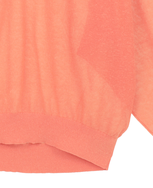 テンセルリネンVネックシアーニット 詳細画像 コーラル 13