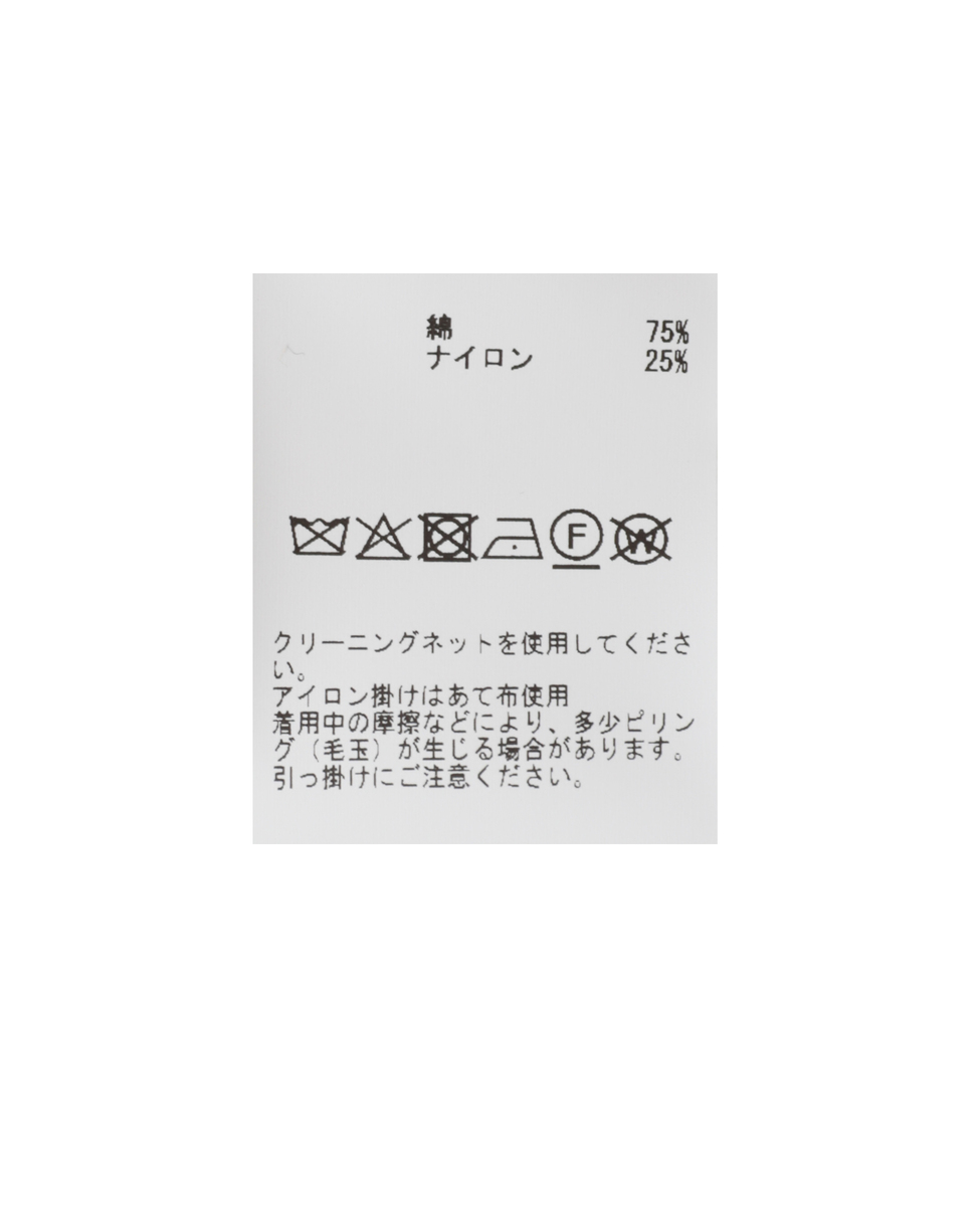 ブロックチェック リンクス編みノースリーブニット 詳細画像 ブラック系その他 5