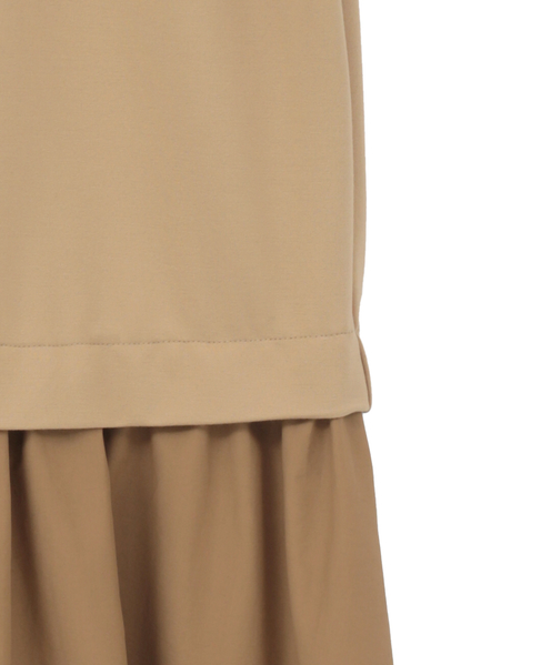 ドッキングワンピース 詳細画像 ダークベージュ 10