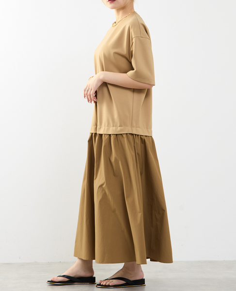 ドッキングワンピース 詳細画像 ダークベージュ 3