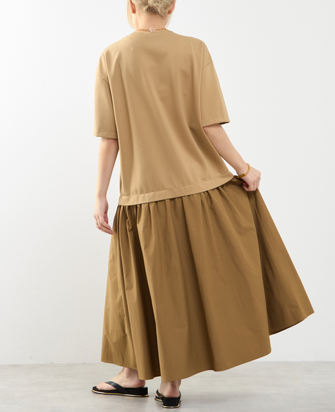 ドッキングワンピース 詳細画像 ダークベージュ 4