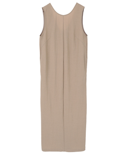 ストレートシルエットノースリーブワンピース